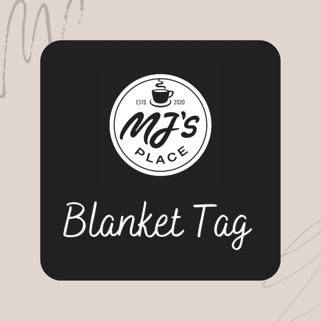 Blanket/Towel Gift Tag (MJs)