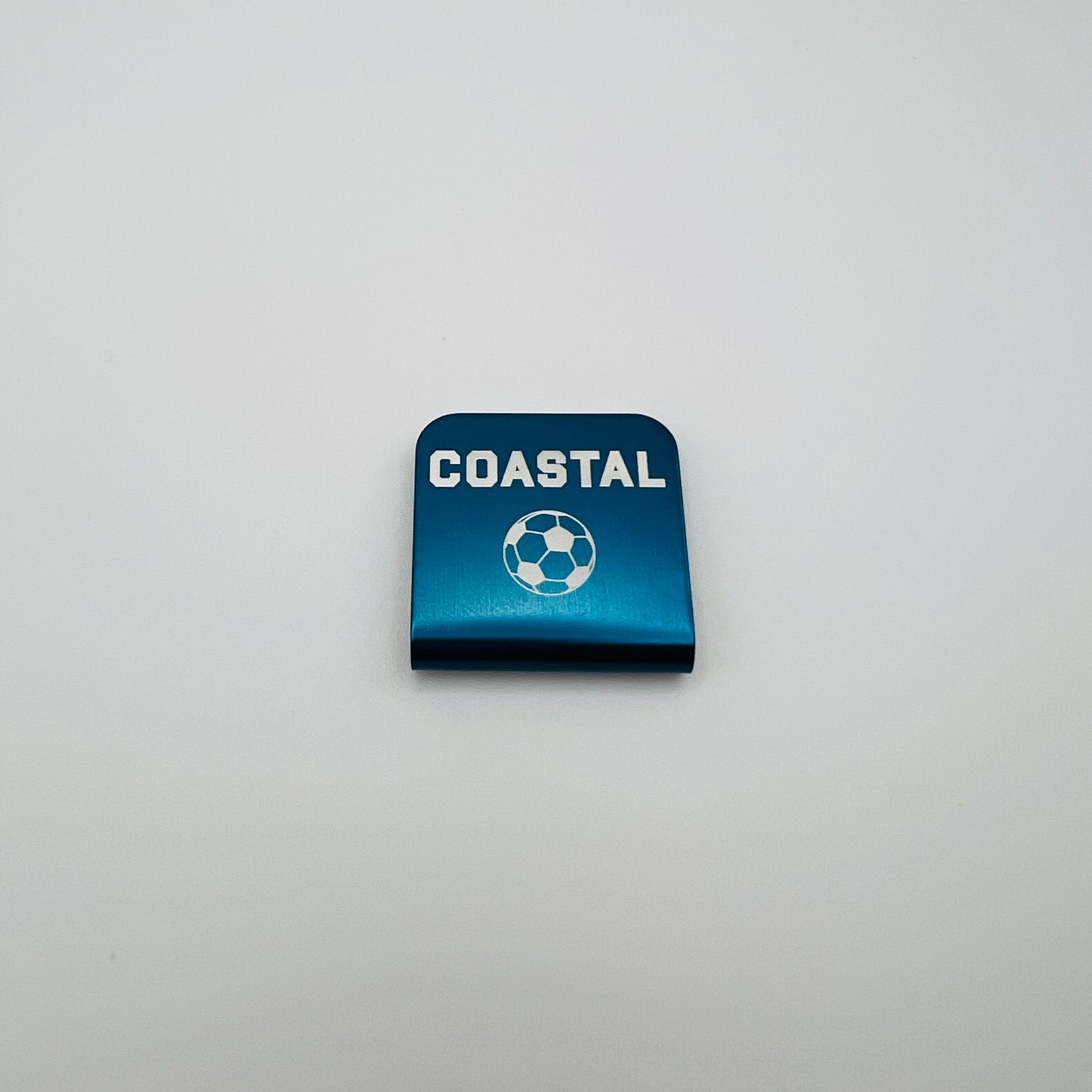 Coastal Soccer Hat Clip