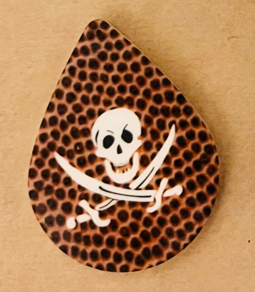 Raiders Teardrop Football Pattern