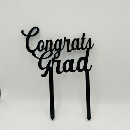 Congrats Grad Cake Topper