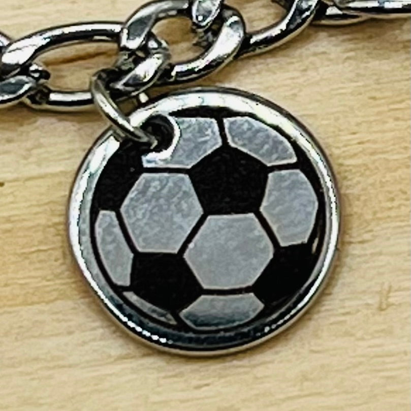 Lady Eagles Soccer Charm
