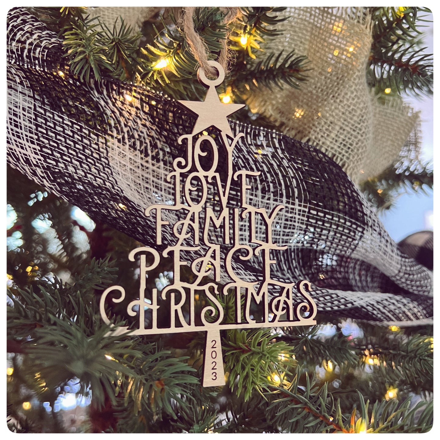 Christmas Tree Ornament