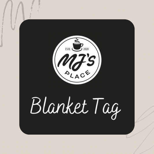 Blanket/Towel Gift Tag (MJs)