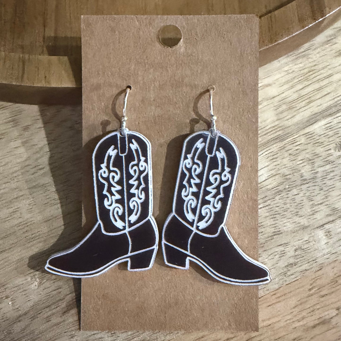Engraved Cowboy Boots