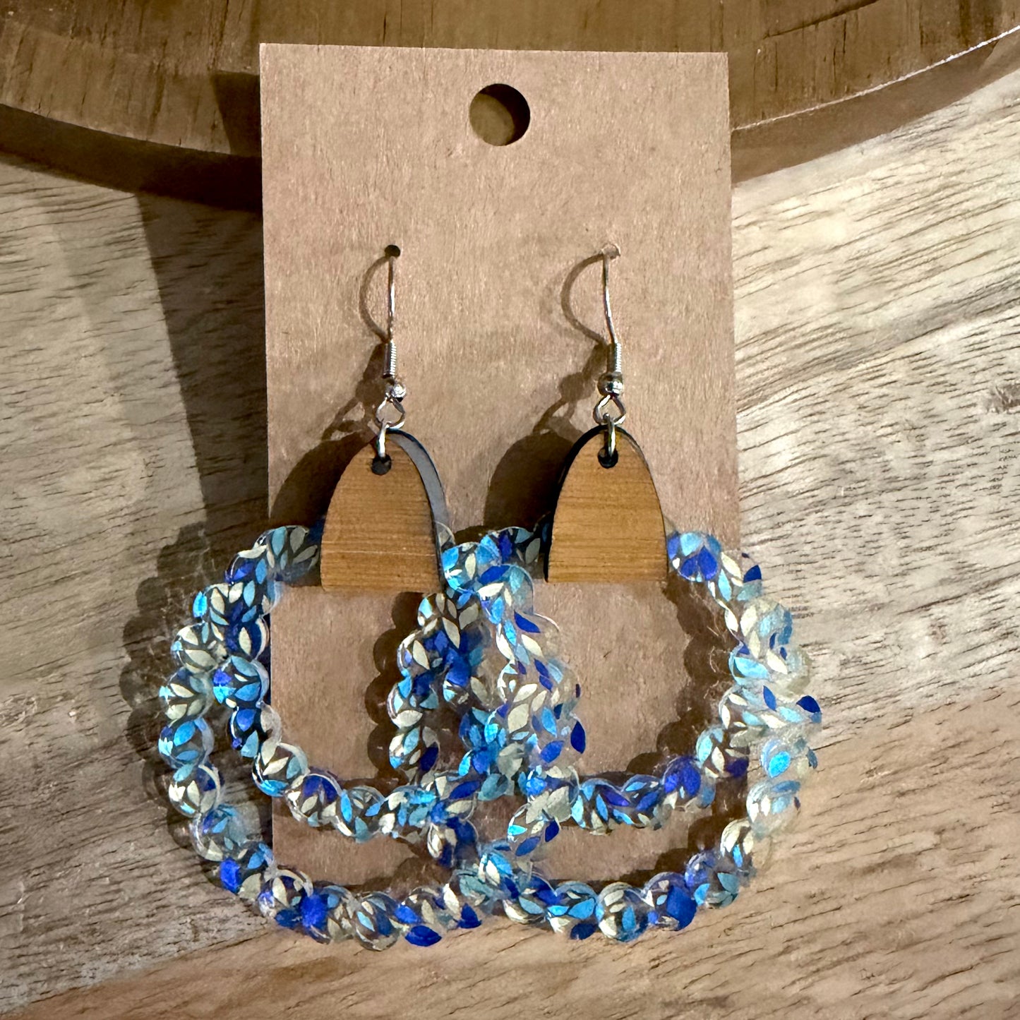Blue Dot Hoops