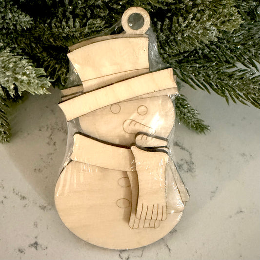 Snowman - DIY Ornament