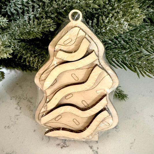 Snack Cake Christmas Tree - DIY Ornament