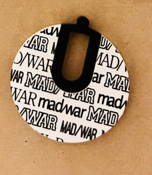 Raiders Mad War Round Cutout
