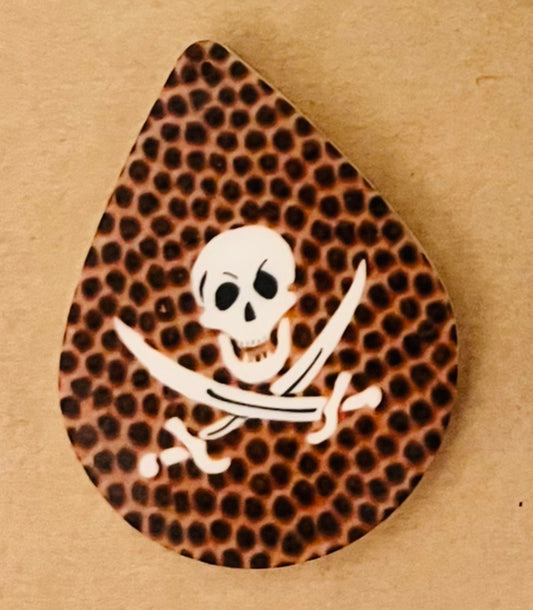 Raiders Teardrop Football Pattern