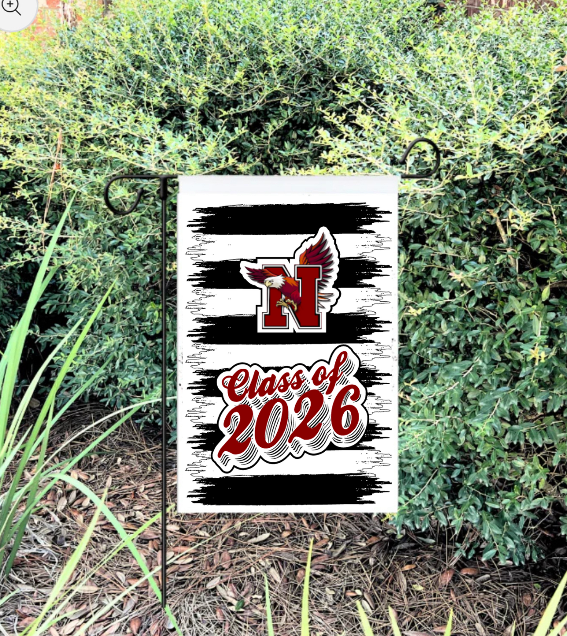 Class of 2026 Retro Flag - Personalization Available