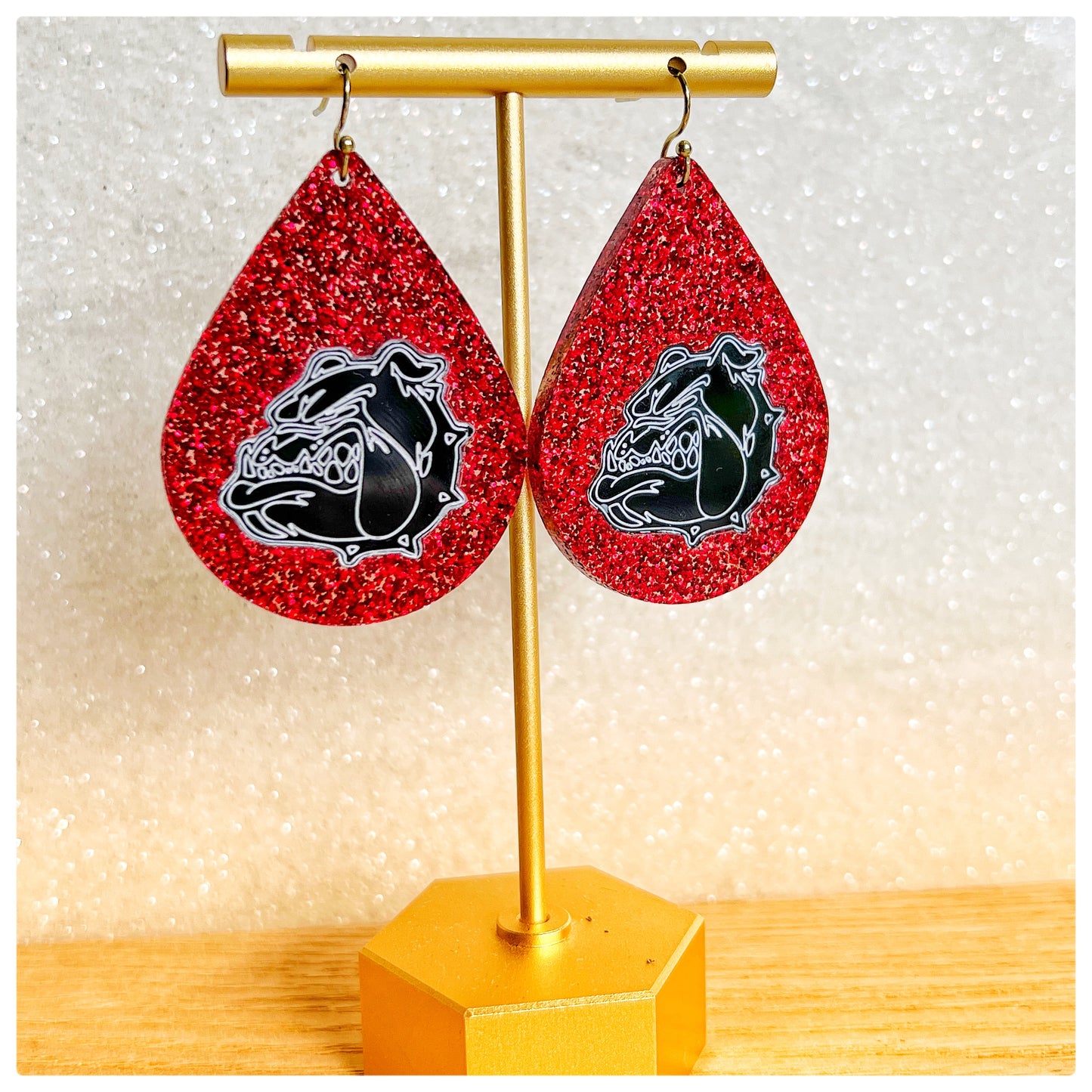 Crestview Teardrop - Glitter